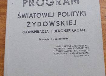 Ks. dr Stanisław Trzeciak - Program światowej polityki żydow