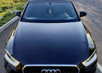 Audi Q3 2.0, 220 KM, automat tiptronic, benzyna, czarna perła