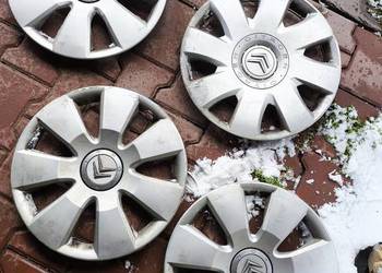 Orginalne kołpaki Citroen - rozmiar felgi R16