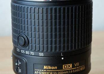 Obiektyw do Nikona - Nikkor 55-200 ze stabilizacją