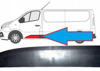 LISTWA DRZWI PRZÓD LEWA RENAULT TRAFIC OPEL VIVARO NISSAN NV300 TALENTO 14-