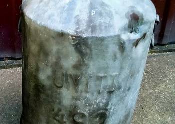 Bańka kanister metalowy na olej naftę paliwo 50 litrów