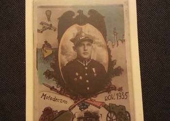 Pocztówka żołnierz polski Mołodeczno 1935