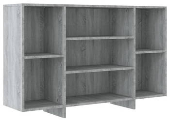 Szafka szary dąb sonoma 120x30x75 cm materiał drewnopochodny WM-813066