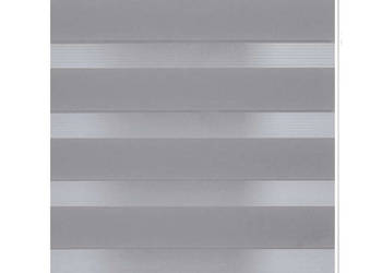 Roleta Zebra (70 x 120 cm) Szara WM-240195