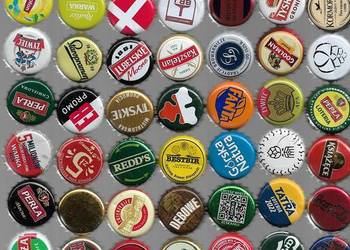 Kapsle polskie 70 sztuk - SA