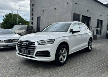 Audi Q5 Salon PL Bezwypad. 2.0 TDI 190KM Virtual 4x4 FulLed El. fotele Kam…