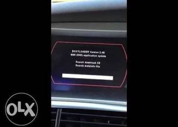 Naprawa Audi MMi 2G, 3G Basic, 3G High, 3G Plus, 3G+ czerwony ekran