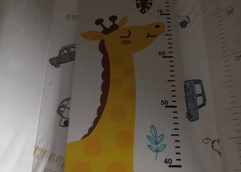 Składana drewniana miarka wzrostu dziecka