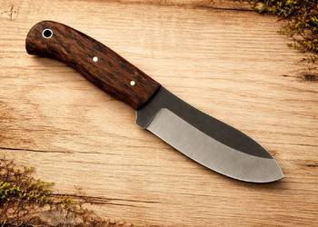 Nessmuk Wenge Nóż Ręcznie Robiony Bushcraft