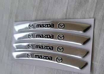 Naklejki/emblematy na felgi Mazda Chrom