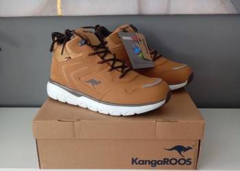 Brązowe trzewiki KangaROOS model K-TS Kimo RTX 37