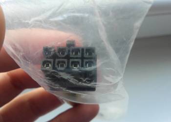Dodatkowe zasilanie 8pin dla grafiki ze złączy 2x molex, ada