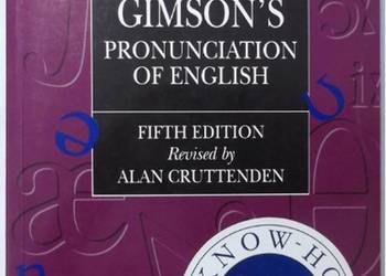 GIMSON'S PRONUNCIATION OF ENGLISH - CRUTTENDEN A.