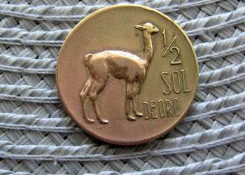 Peru 1/2 Sola 1967r