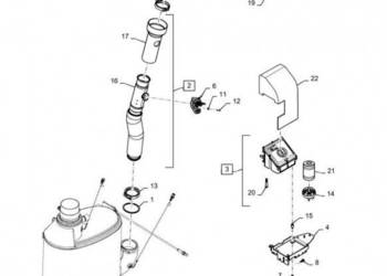New Holland T6090 T6070 Rura ukladu wydech 84557979