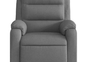 vidaXL Rozkładany fotel masujący, ciemnoszary(SKU:373475)
