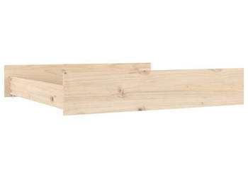Szuflady pod łóżko 2 szt. lite drewno sosnowe WM-814974