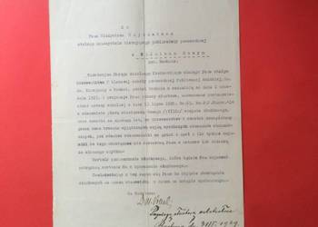 ( 1853 ) Pismo O Wyznaczeniu Kierownika Kraków, Wojtowicz