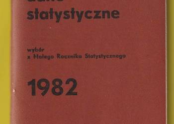 DANE STATYSTYCZNE - 1982