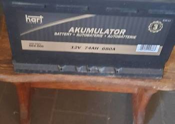 Akumulator 74ah 680A Hart Premium