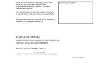 JCB 531-70 533-105 535-95 535-125 535-140 instrukcja obsługi