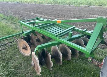 Brona talerzowa 2x8 Bomet z wałem