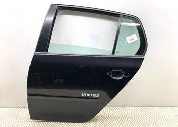 DRZWI LEWY TYŁ VW GOLF V Hatchback 03-10 CZARNY