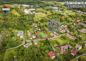 Działka budowlana 1150 m² - blisko Zielonej Góry