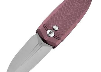 Nóż składany Bestech QUQU Brown Aluminium, Satin 14C28N by Gogo (BG57B-3)