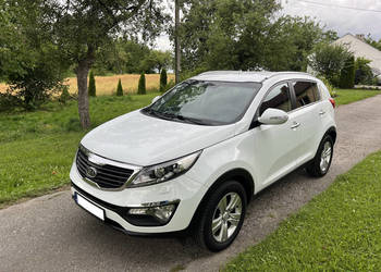 Kia Sportage III 2011r 1.7 CRDi 115KM Nawigacja Biały Kolor Led Alu 17" Za