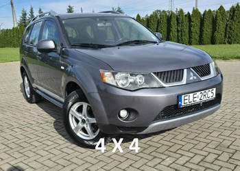 Mitsubishi Outlander 2,4benz Navi.Google.Tempomat.Napęd 4x4.Serwis.Alcanta…