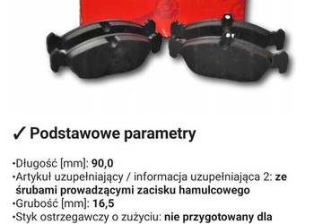 Klocki hamulcowe tył TRW Alfa Lancia