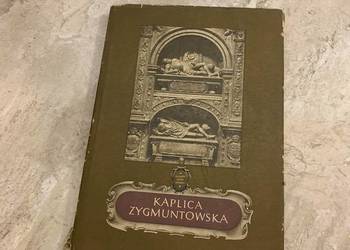 "Kaplica Zygmuntowska" - Adam Bochnak - książka z 1953 r.