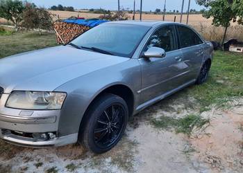 Audi a8 d3 3.7 v8 na części -Maska
