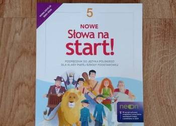 NOWE Słowa na start! 5. Podręcznik do języka polskiego dla kl. 5 SP