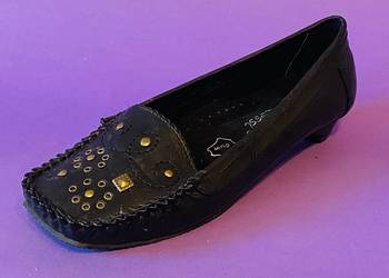 Czarne damskie baleriny rozmiar 36