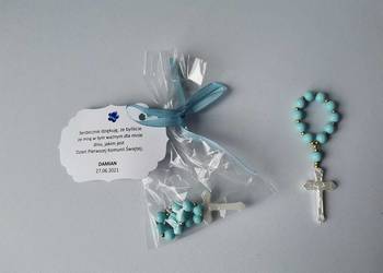 Podziękowania Komunia Różaniec Błękit A1