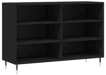 Szafka czarna 1035x35x70 cm materiał drewnopochodny WM-827101
