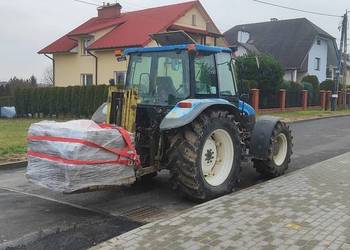 Maszt z widłami wózka widłowego Rak Triplex do ciągnika