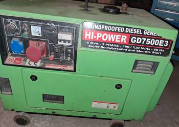 Generator prądu GD7500E3