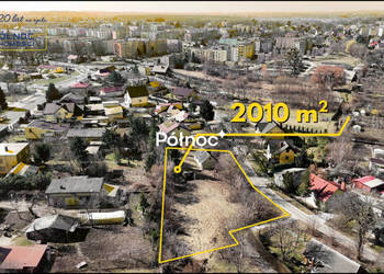 Widokowa działka z domem w centrum Hrubieszowa