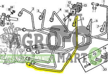 AR78294 RURKA PALIWOWA NO4 JD AR78294 RURKA PALIWOWA NO4 JD
