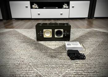 Customowy głośnik Bluetooth w kolorze ciasteczka Oreo, o mocy 2x10 Wat