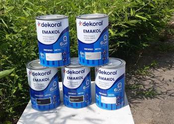 Farby Dekoral Emalie do drewna i metalu Emakol 0,9 l
