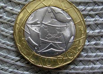 Włochy 1000 Lirów 1997r - Mapa po Zjednoczeniu Niemiec