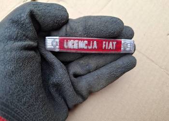 Emblemat znaczek logo Licencja Fiat 126p Maluch ST