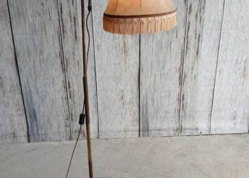 mosiężna lampa podłogowa w stylu vintage / 254