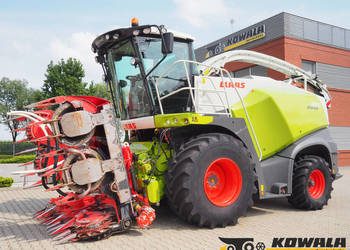 Claas Jaguar 850 + Kemper 360 Plus Sieczkarnia polowa heder przystawka