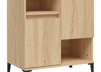 Komoda dąb sonoma 60x35x70 cm materiał drewnopochodny WM-821151